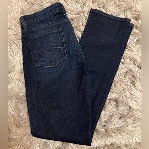 ♡ 7 for All Mankind straight leg jeans ♡